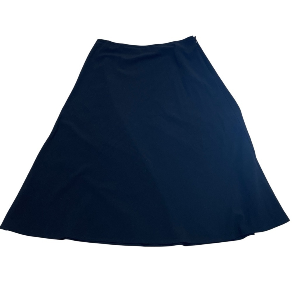 212 collection women’s long black skirt hits above ankle size 14